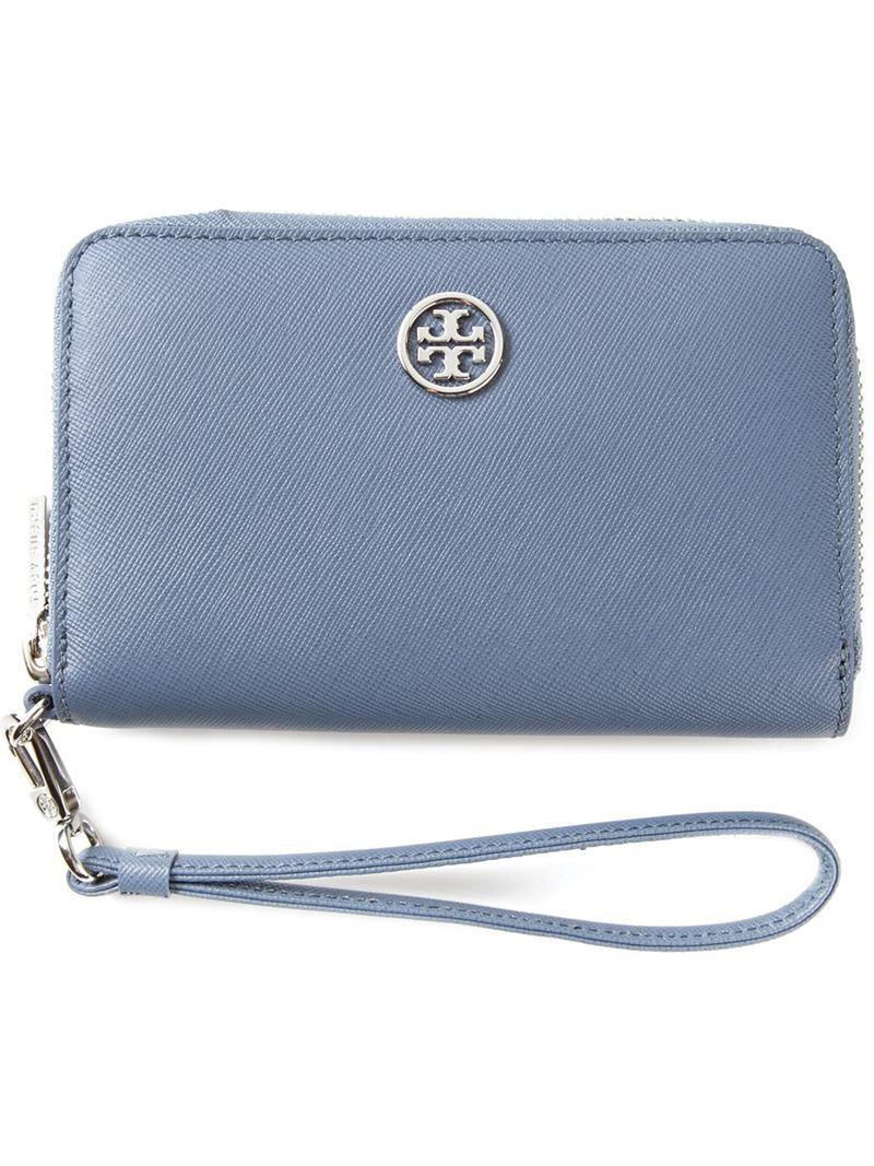 tory burch smartphone wristlet wallet