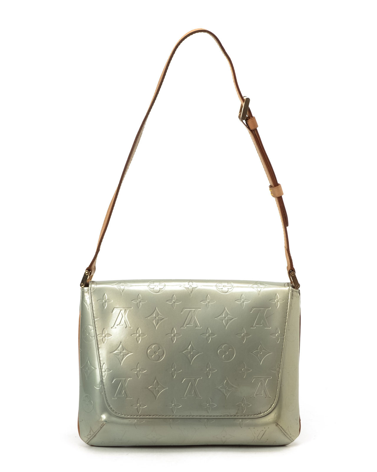 Lyst Louis Vuitton Silver Thompson Street Shoulder Bag in Metallic