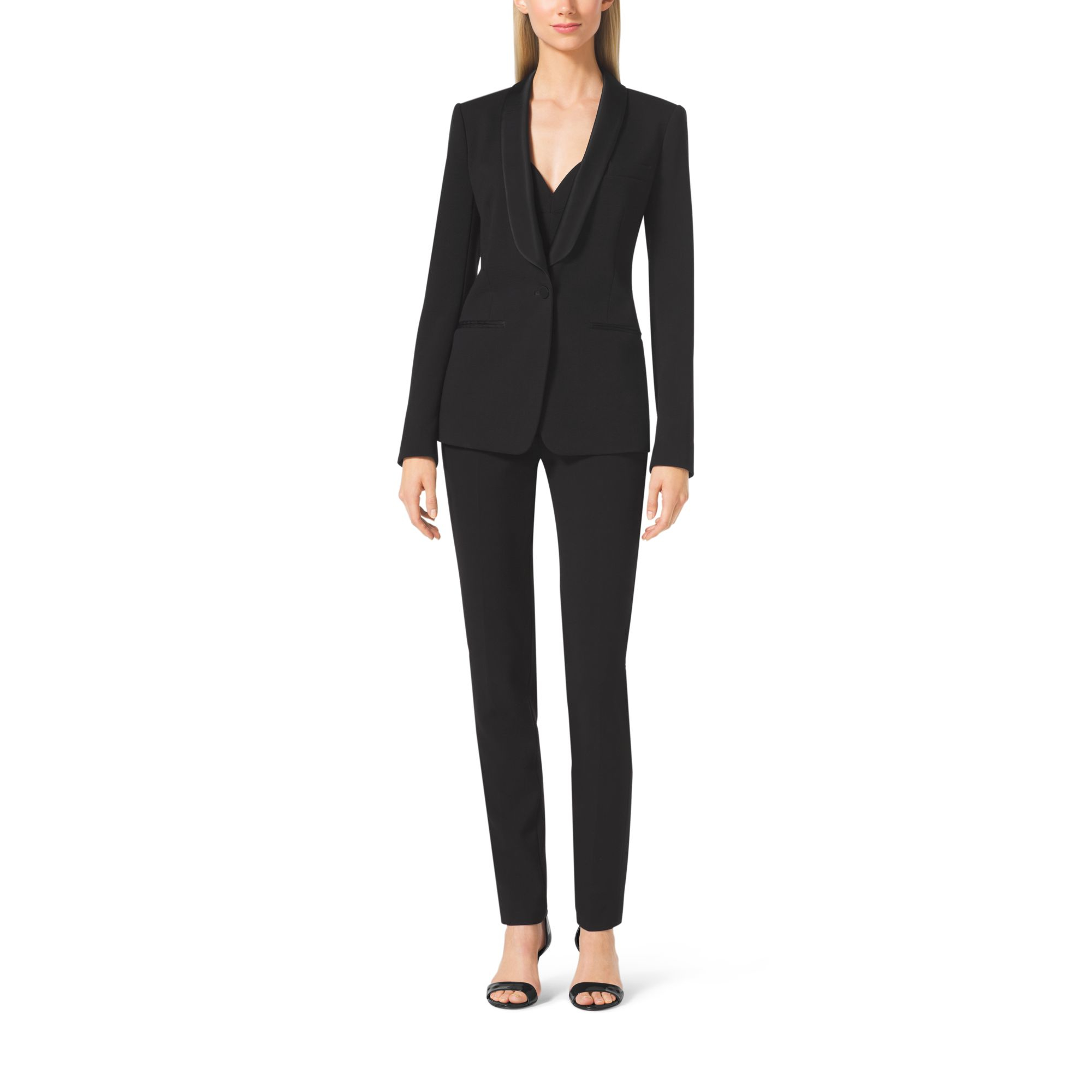 michael kors black suit