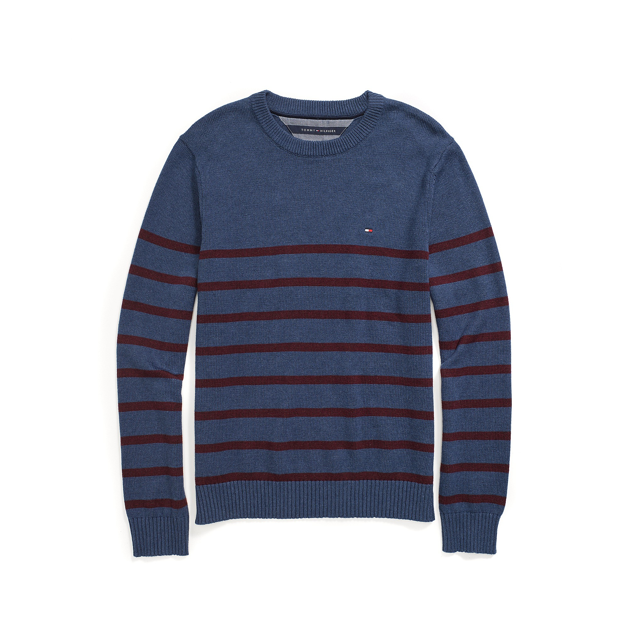 blue tommy sweater