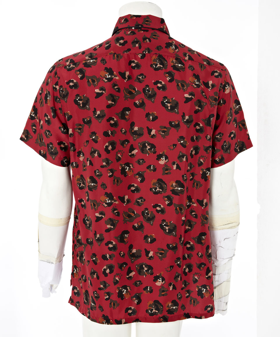 red leopard shirt mens