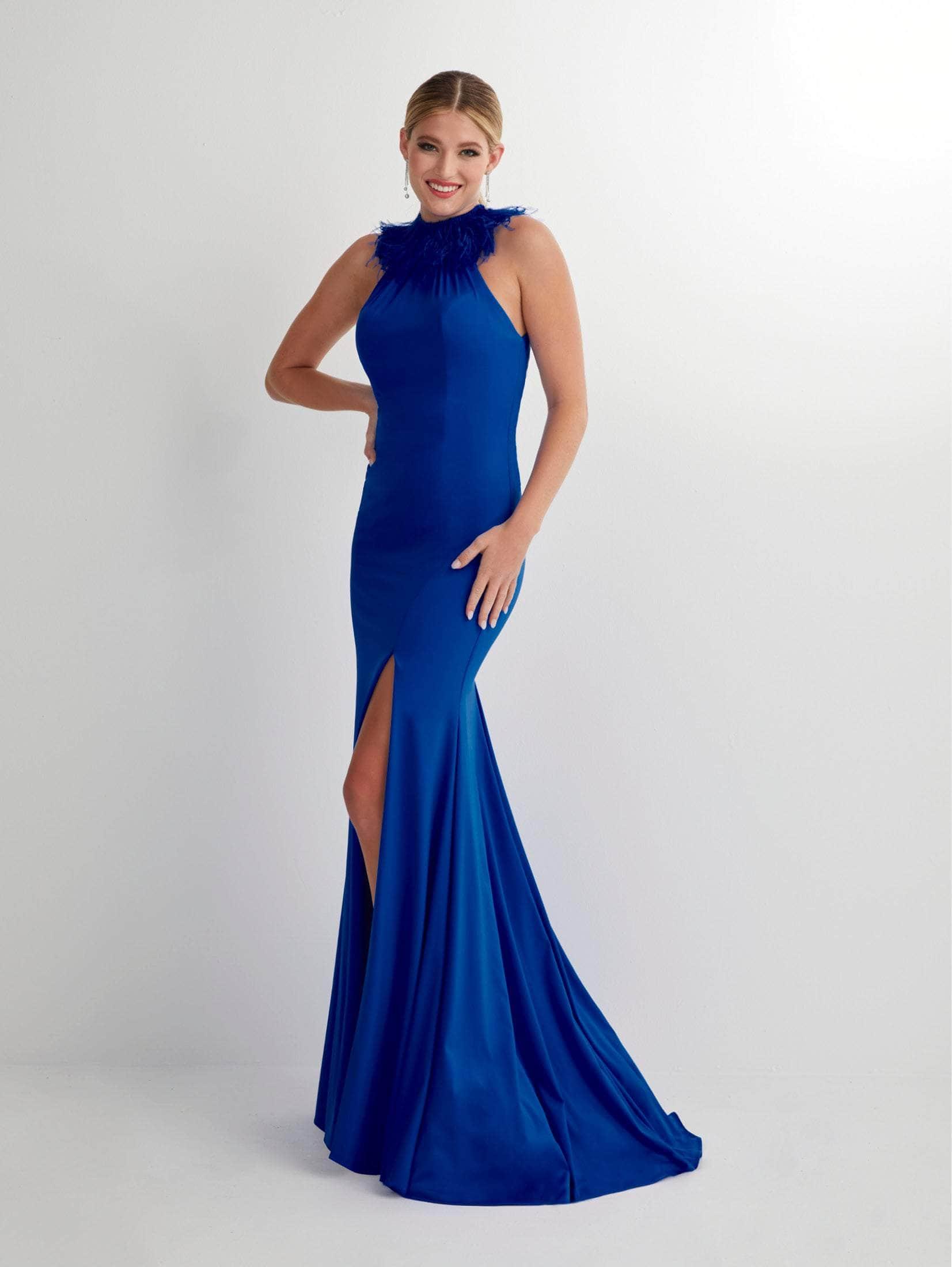 Studio 17 Fitted Bodice Evening Dresses in Blue | Lyst UK