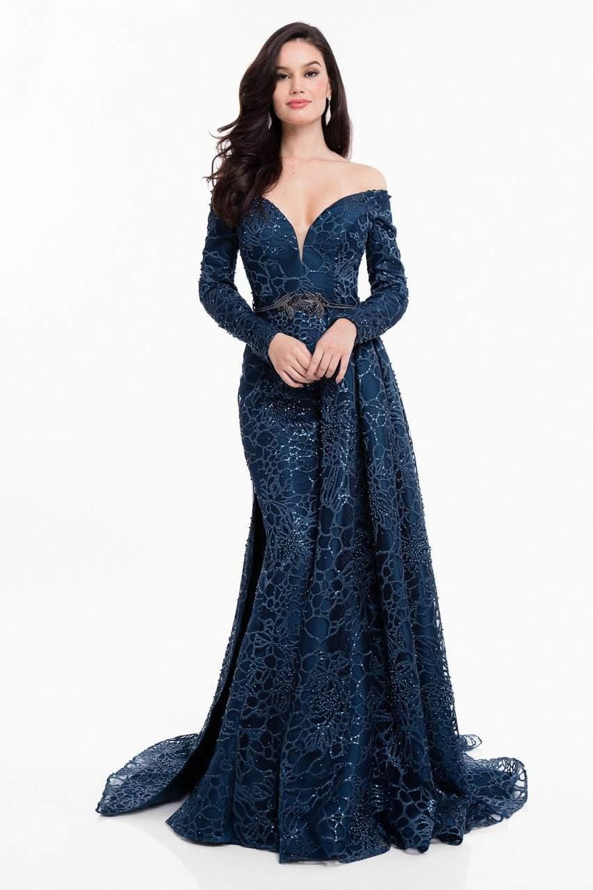 terani couture off the shoulder dress 