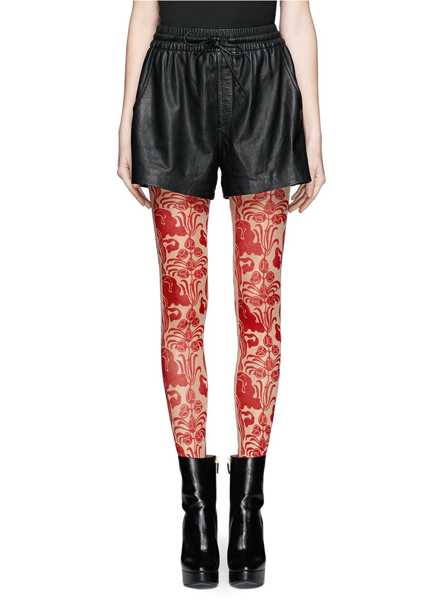 velvet tights