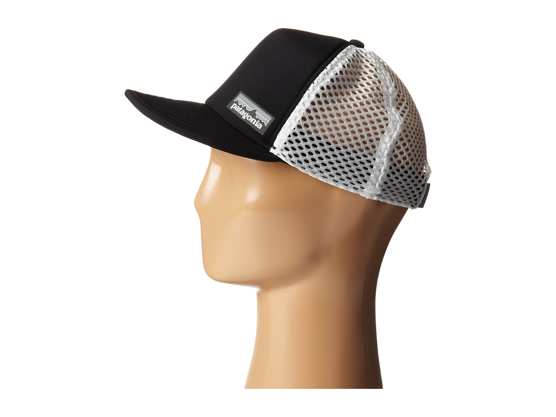 patagonia duckbill trucker hat black