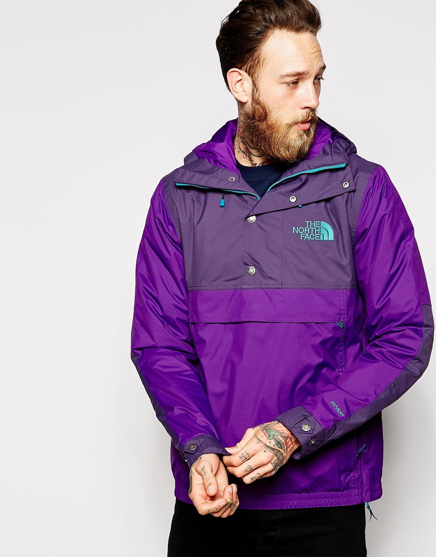 The North Face Rage Mountain Anorak in Purple for Men | Lyst Canada