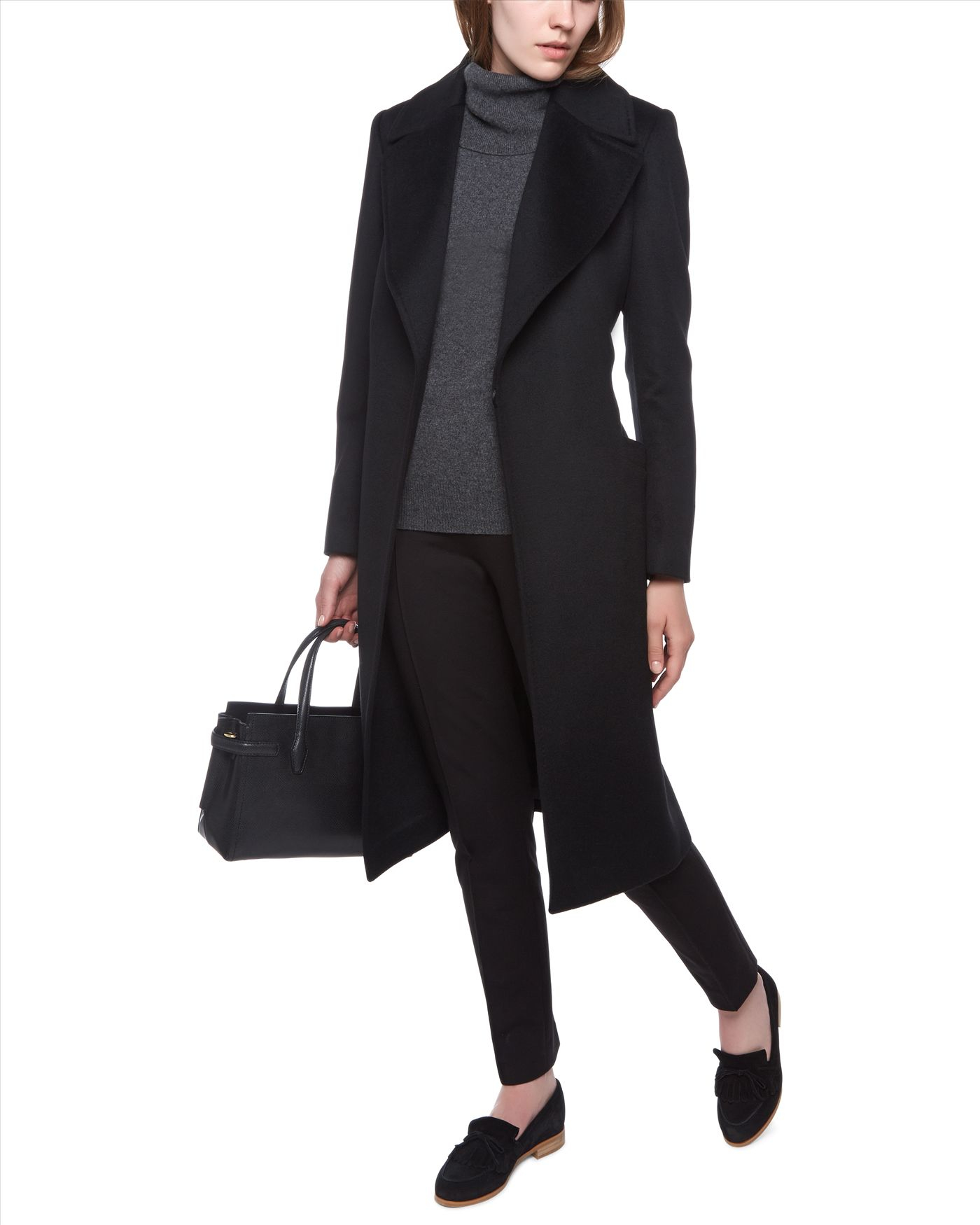 jaeger wool wrap coat