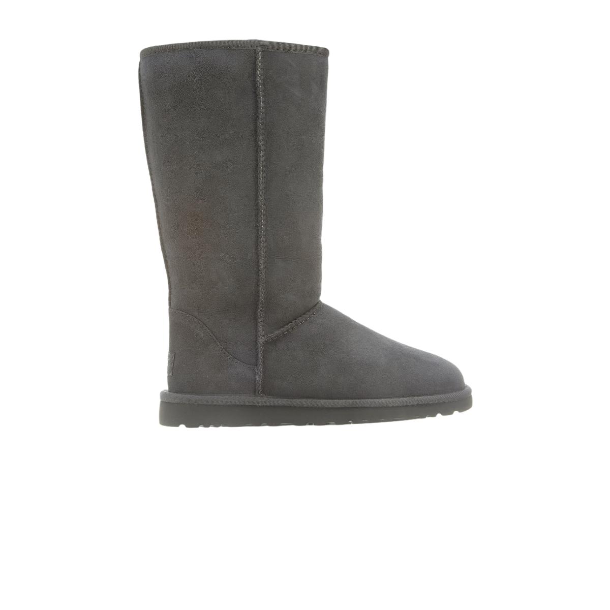tall grey uggs