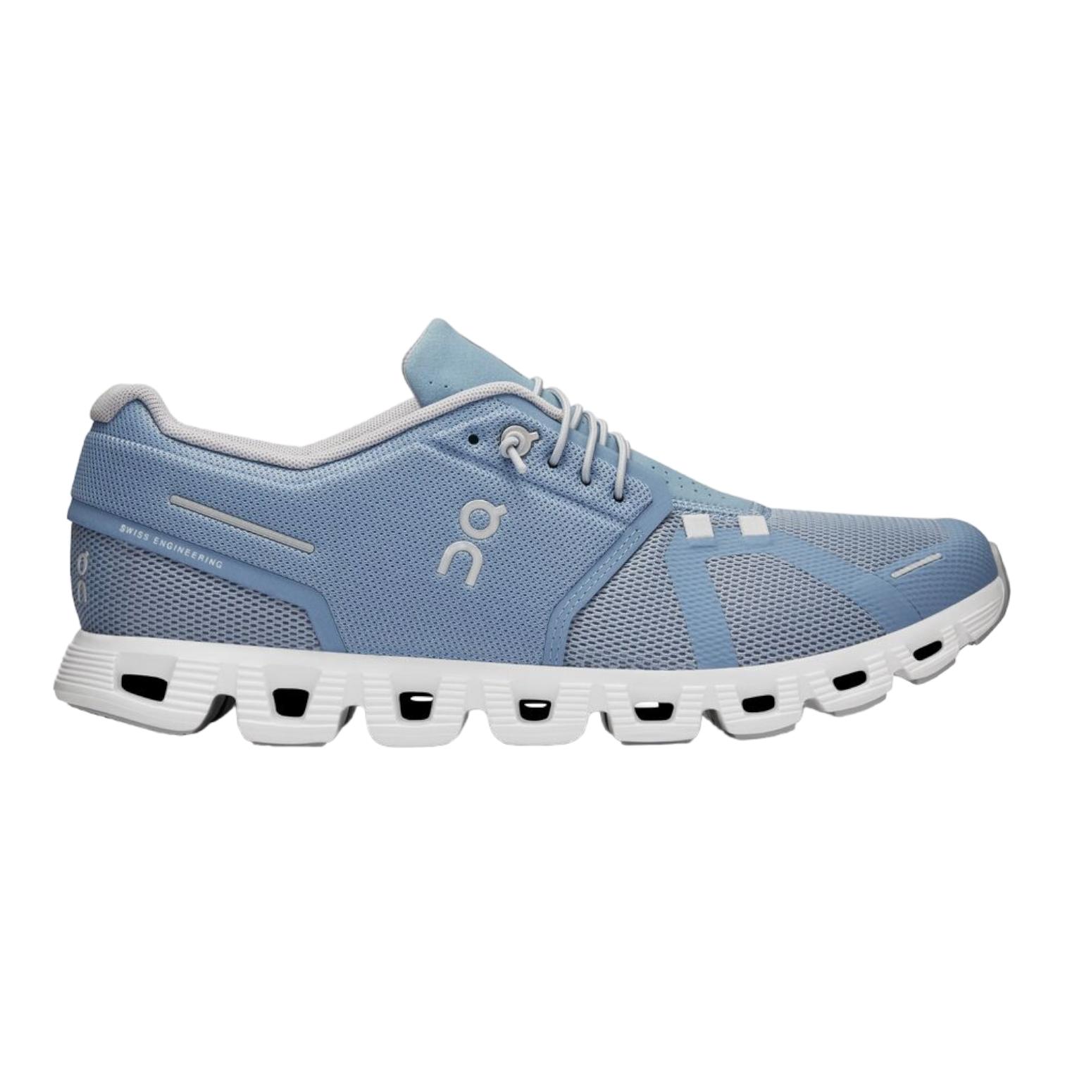 On Shoes Cloud 5 Chambray /white 59.98162 in Blue for Men | Lyst