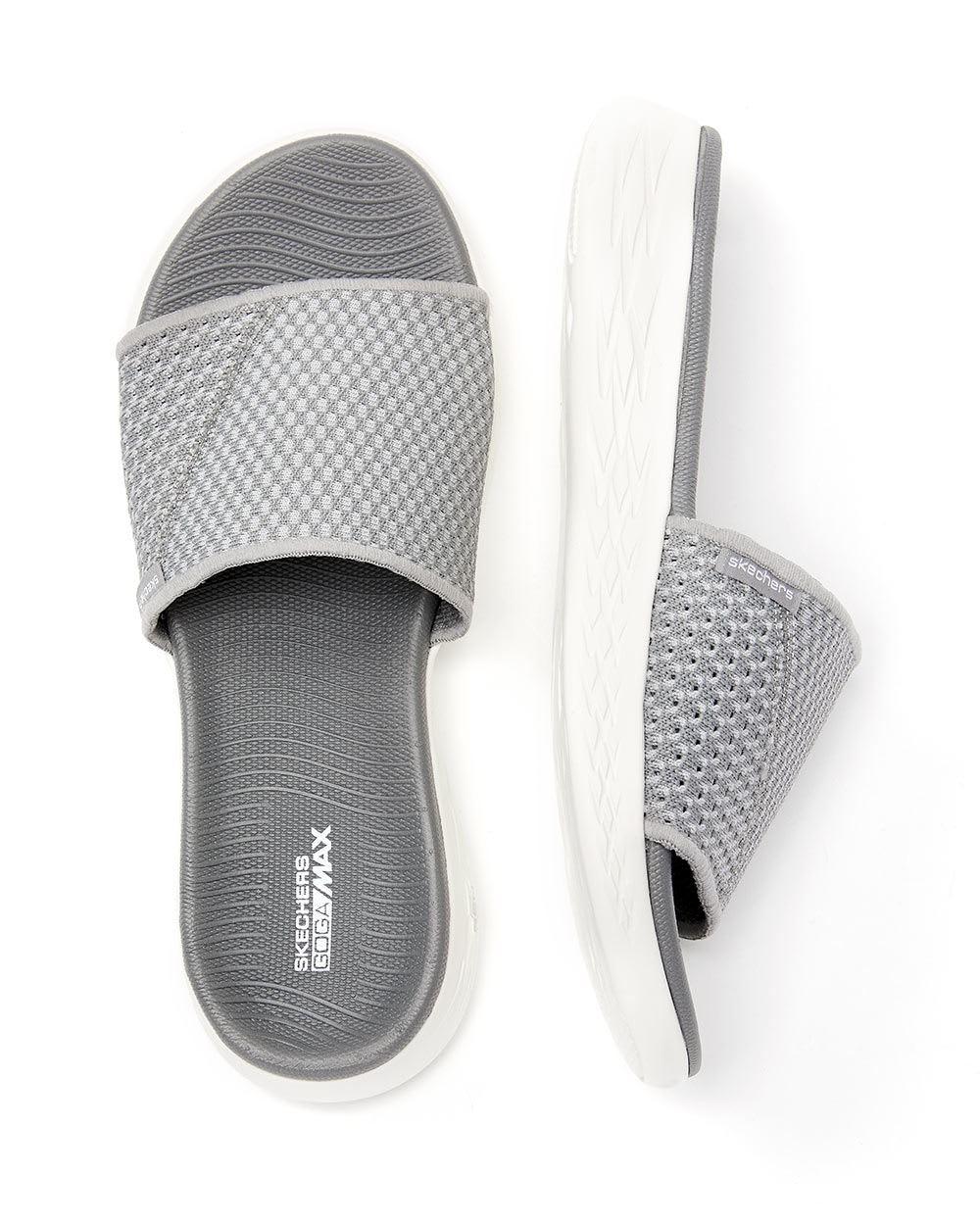 skechers wide width flip flops