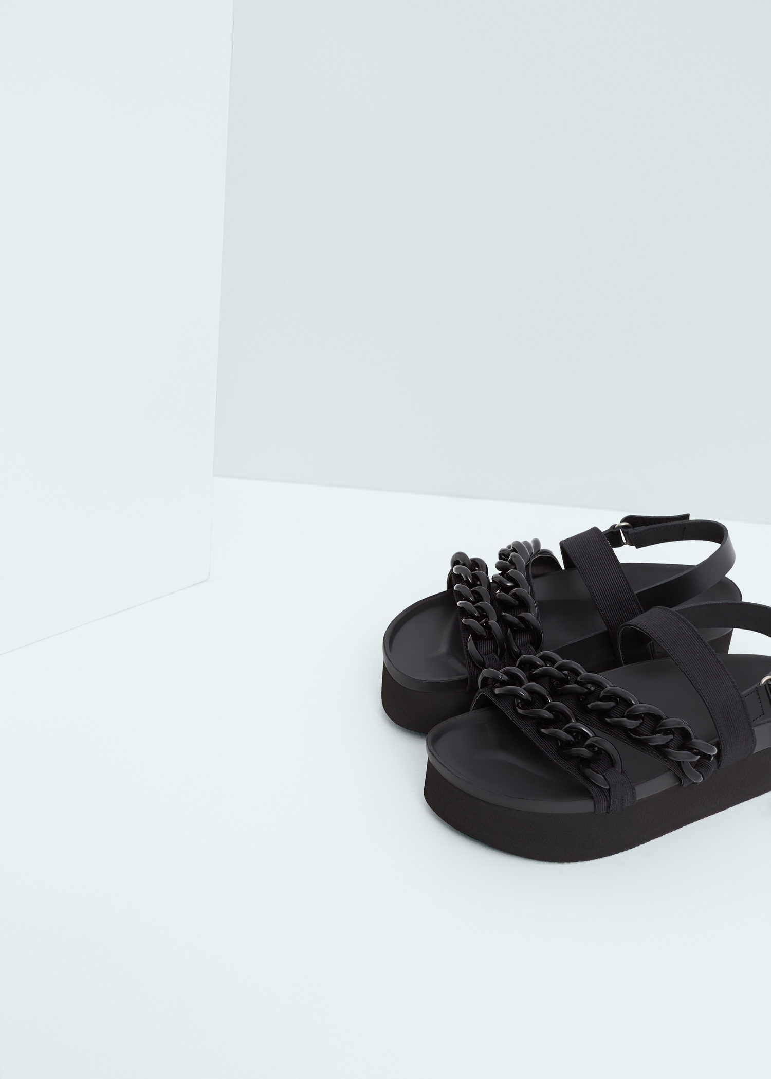 mango platform sandals