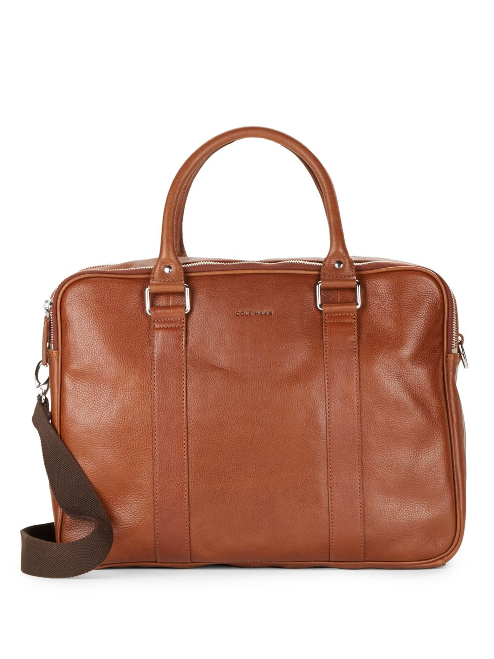 Cole haan leather satchel hotsell
