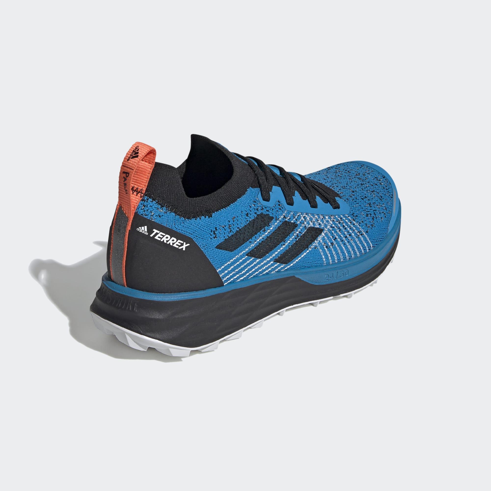 adidas Lace Terrex Two Parley Trail Running Shoes in Blue for Men - Lyst