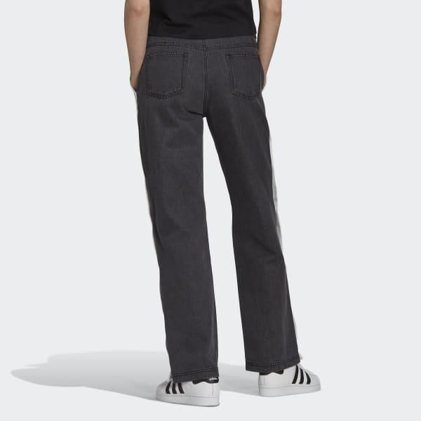 adidas Denim Adibreak Pants in Black - Lyst