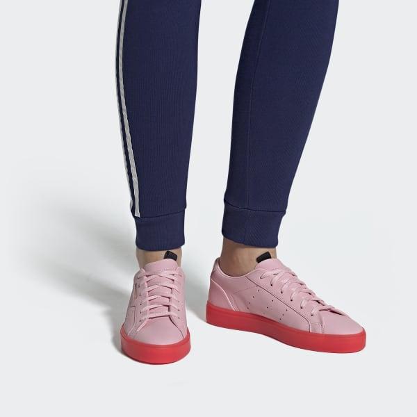 adidas sleek pink