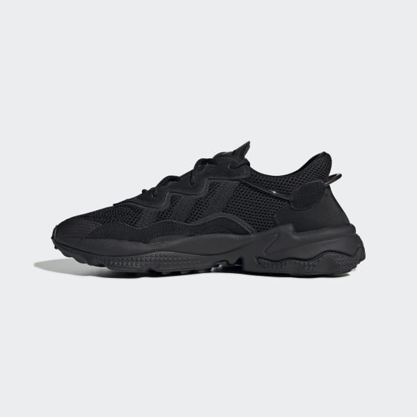 womens black ozweego trainers