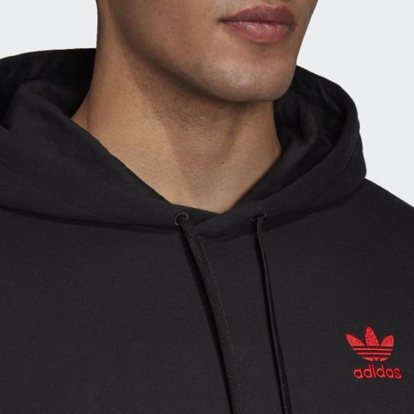 adidas V-day Hoodie in Black for Men - Lyst