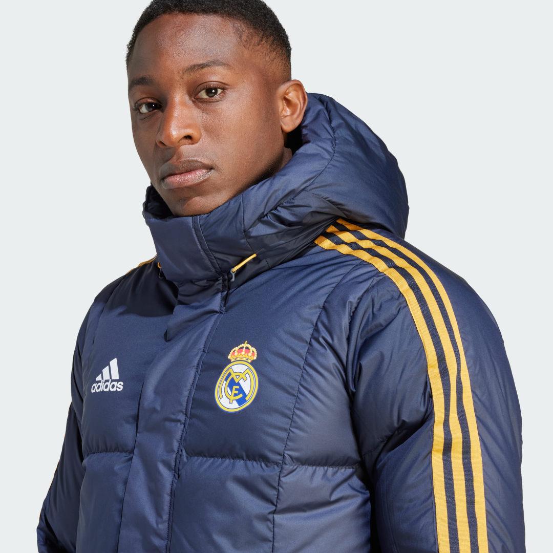 Abrigo de plumón Real Madrid DNA adidas de hombre de color Azul Lyst