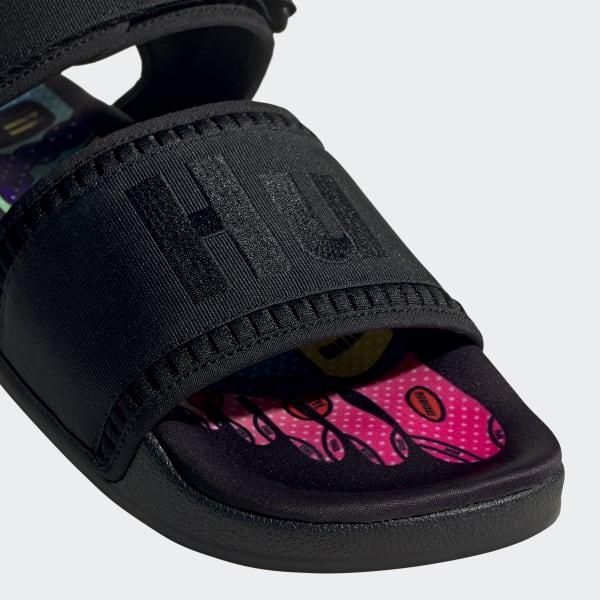 adidas Pharrell Williams Adilette 2.0 Sandals in Black - Lyst