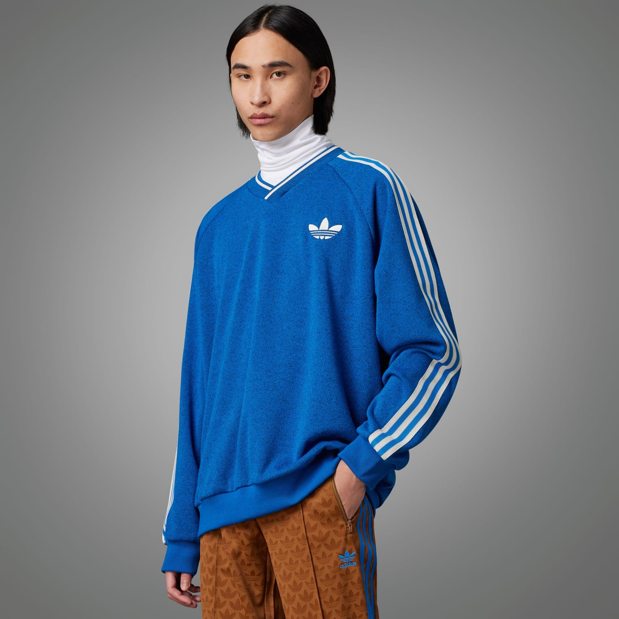 adidas Adicolor 70s Vintage Sweatshirt in Blue for Men | Lyst UK