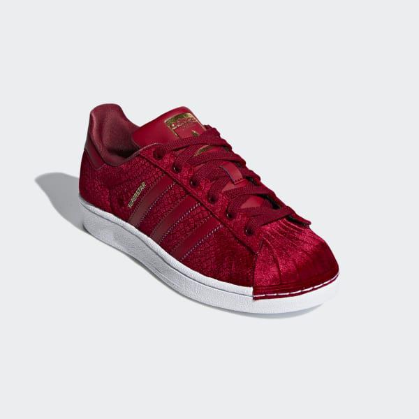 red velvet adidas shoes