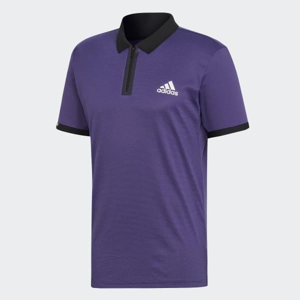 adidas purple polo shirt