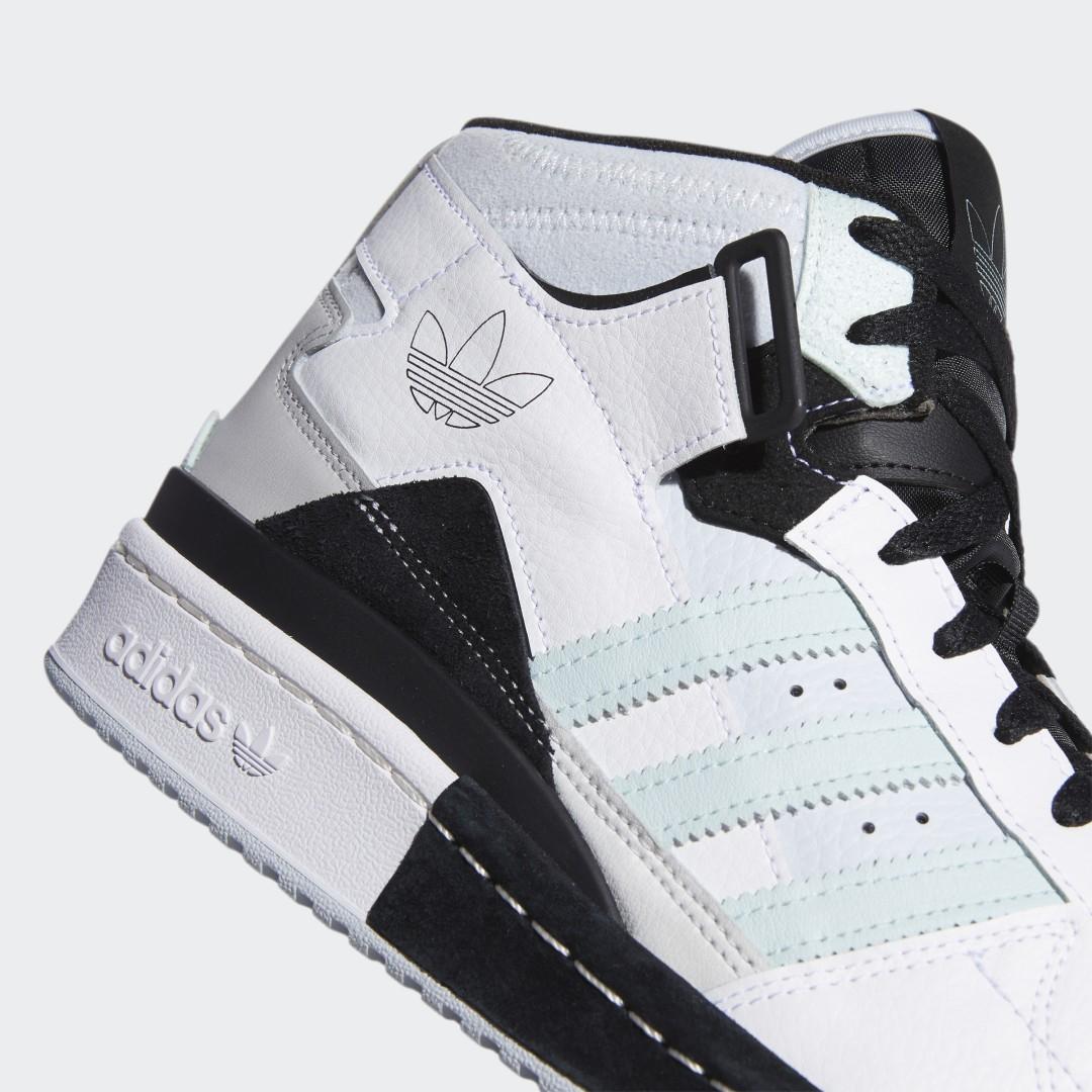 Zapatilla Forum Exhibit Mid adidas de Encaje de color Blanco | Lyst