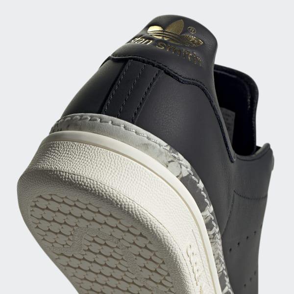stan smith new bold shoes black