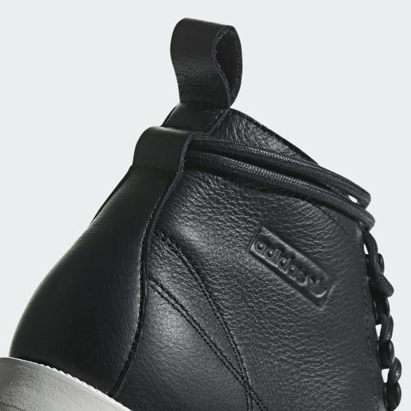 adidas Leather Superstar Boots in Black - Lyst