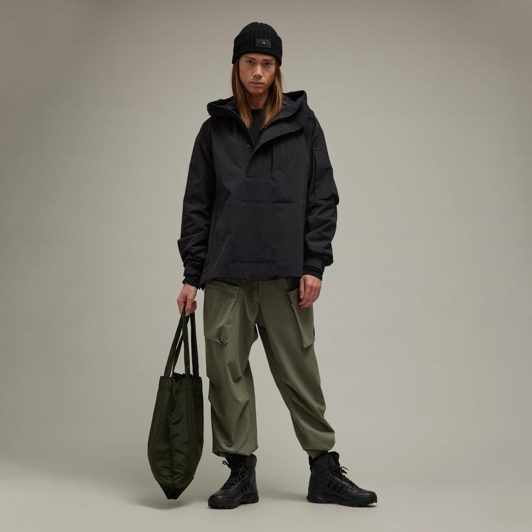 adidas Y-3 Gore-Tex Hard Shell Pullover in Black | Lyst UK