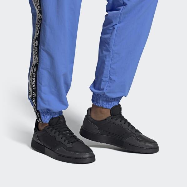 adidas supercourt all black