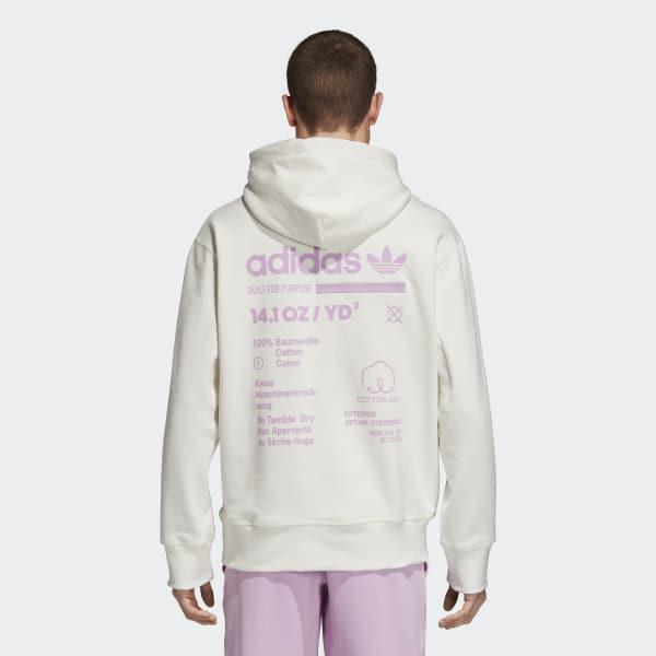 adidas kaval hoodie white