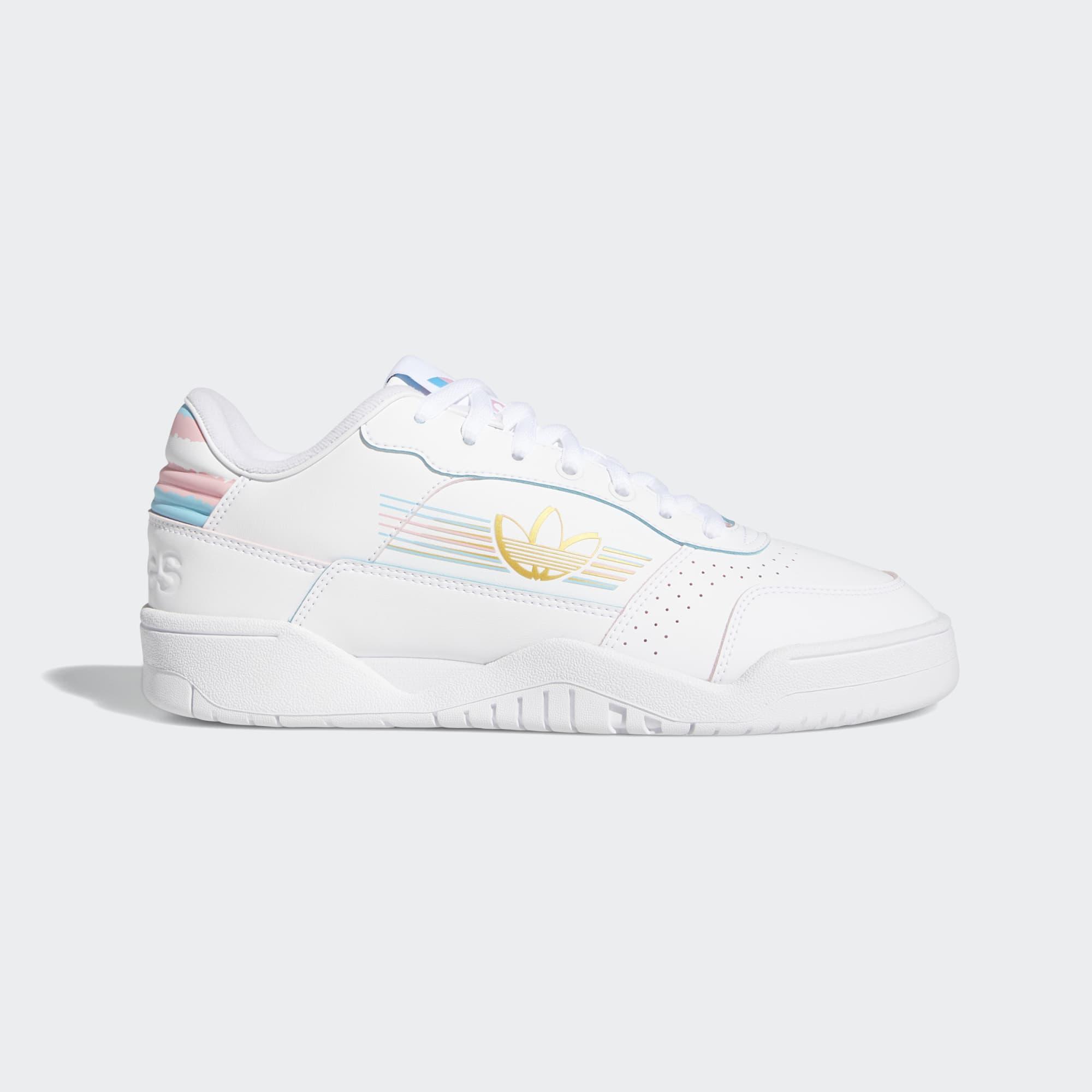 adidas Lace Carrera Low Pride Shoes in White - Lyst