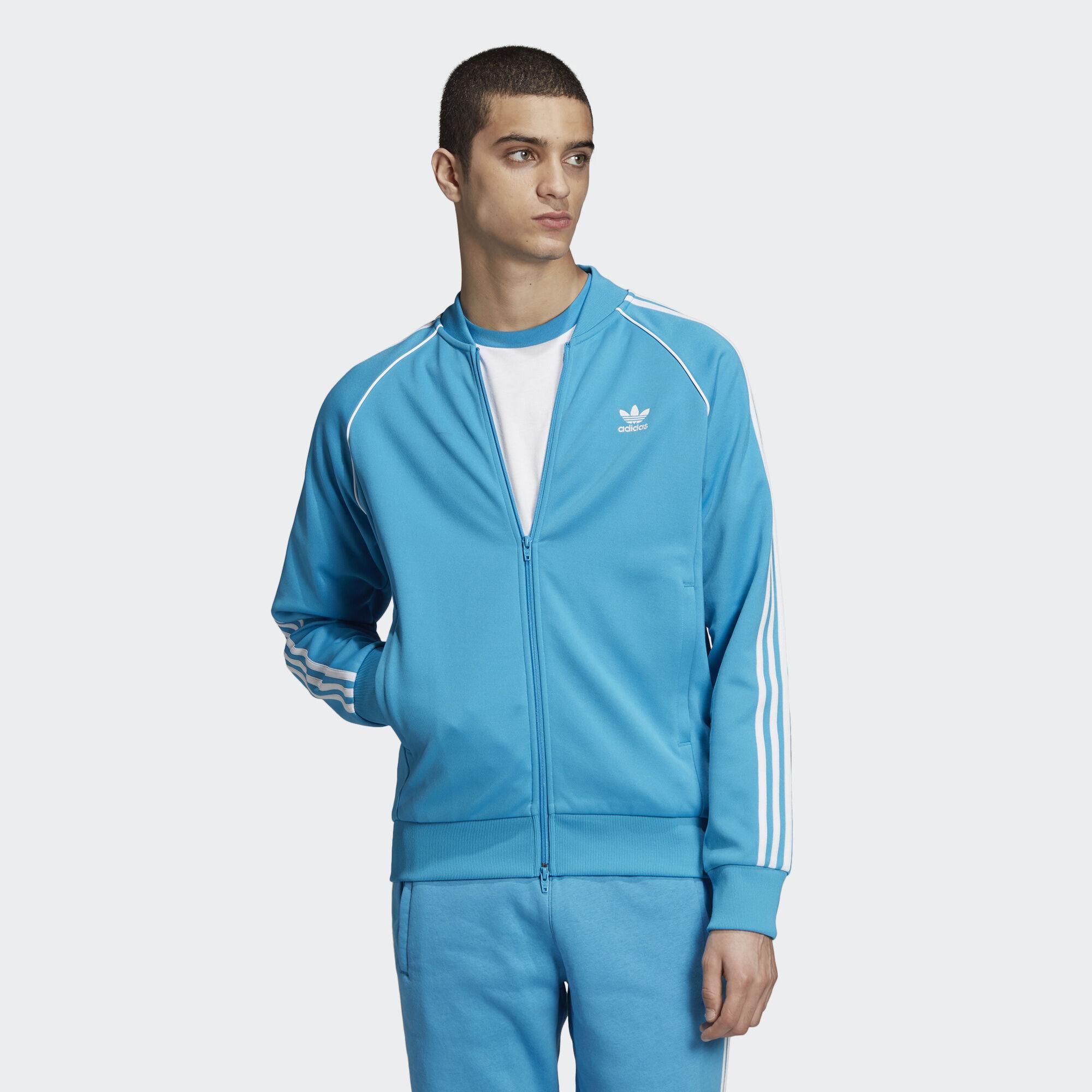 adidas Sst Track Top in Blue for Men - Lyst