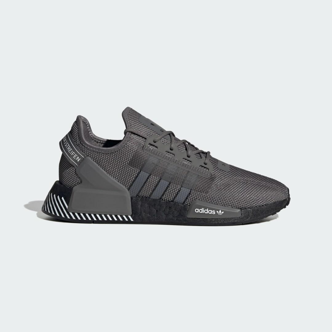 adidas gazelle silver green womens adidas NMD_R1 Shoes - Women's - Cloud White / Solar Yellow main image 0