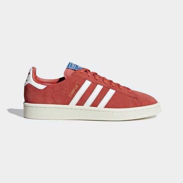 adidas campus red suede