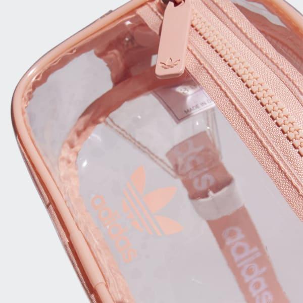 adidas pink clear bag