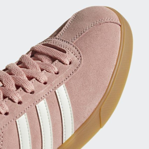 adidas Suede Courtset Shoes in Pink - Lyst