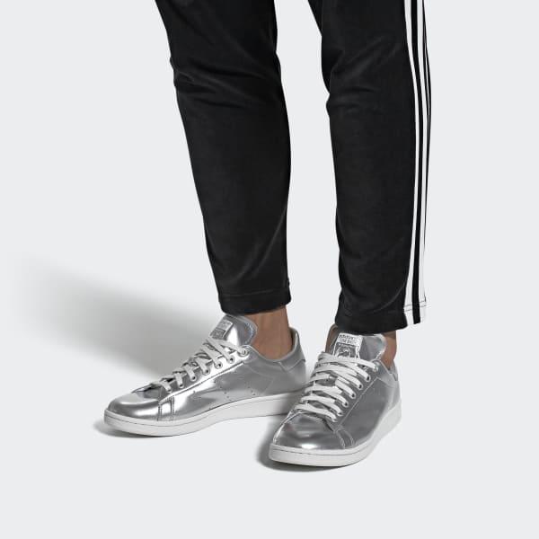 stan smith metallic trainers