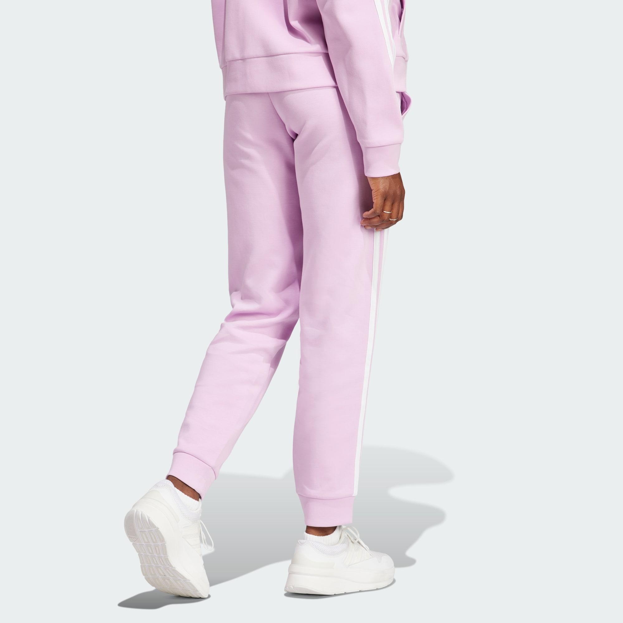 adidas Future Icons 3-stripes Regular Tracksuit Bottoms in Pink | Lyst UK