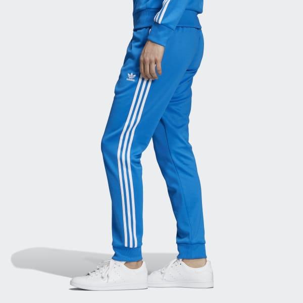 sst track pants blue