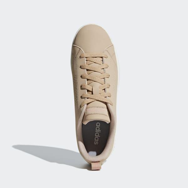 adidas Rubber Vs Advantage Clean Shoes in Beige (Natural) - Lyst