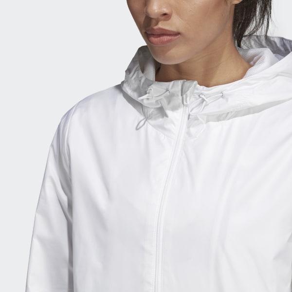 women's adidas essential linear windbreaker jacket
