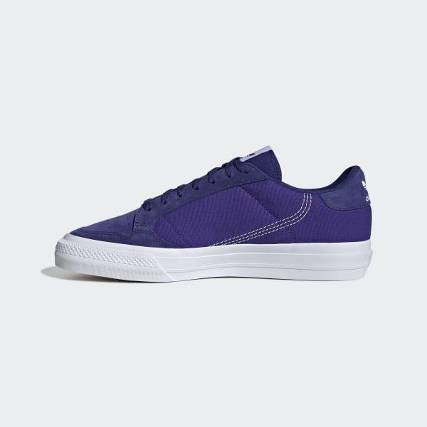 adidas continental vulc purple
