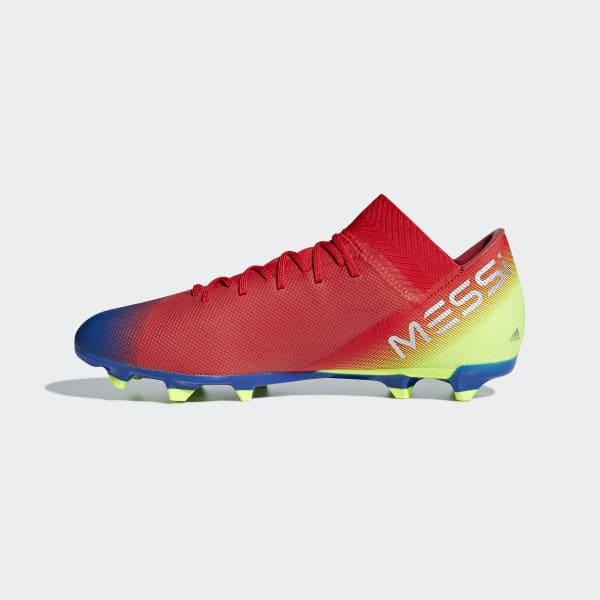Adidas Nemeziz Messi 18 3 Firm Ground Cleats In Red Lyst