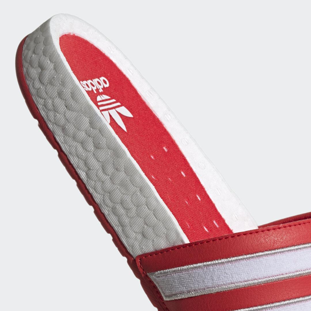 adidas Adilette Boost Badslippers in het Wit voor heren | Lyst NL