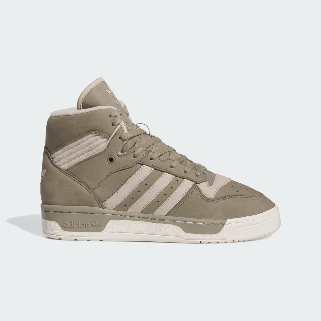 adidas Rivalry High Shoes in Natural for Men Lyst UK
