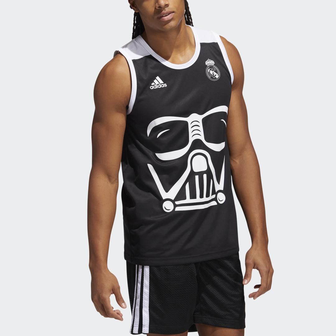 Camiseta Real Madrid Star Wars Reversible adidas de hombre de color Negro |  Lyst