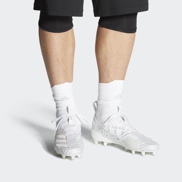 adizero 8.0 primeknit cleats white