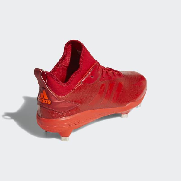 red adizero baseball cleats